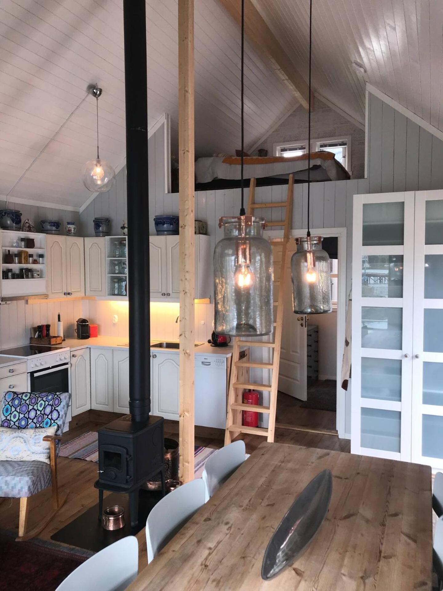 Nora'S Waterfront Cabin Свольвер Экстерьер фото