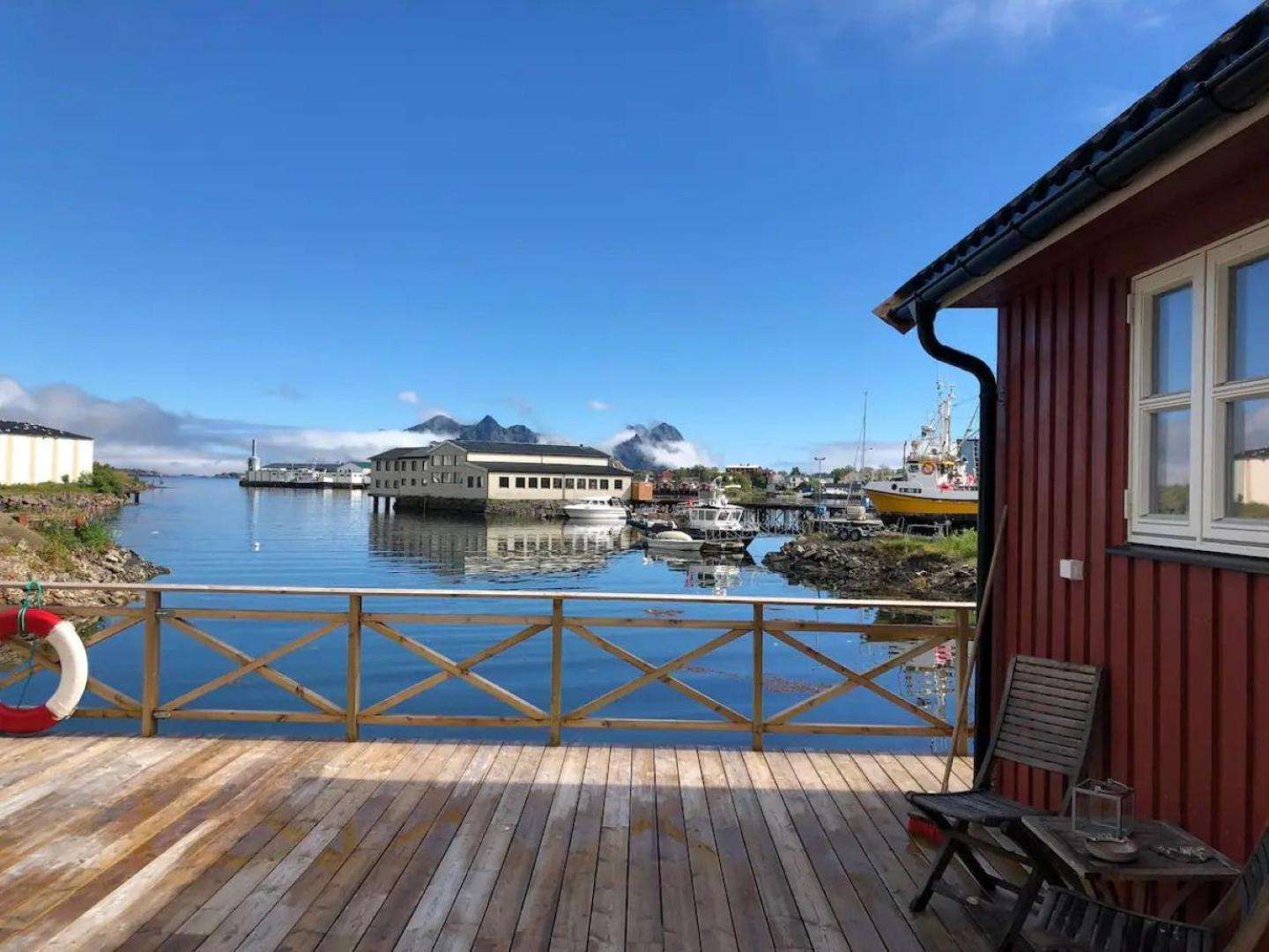 Nora'S Waterfront Cabin Свольвер Экстерьер фото